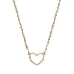LC Lauren Conrad Heart Necklace