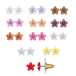 LC Lauren Conrad Flower Stud Earring Set