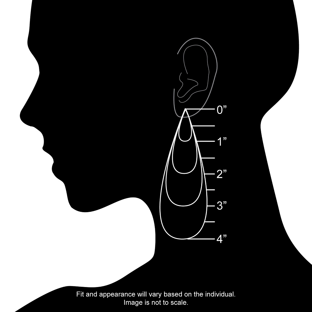 LC Lauren Conrad Stick Linear Drop Earrings - Image 5