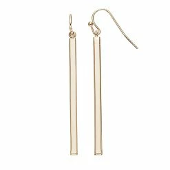LC Lauren Conrad Stick Linear Drop Earrings