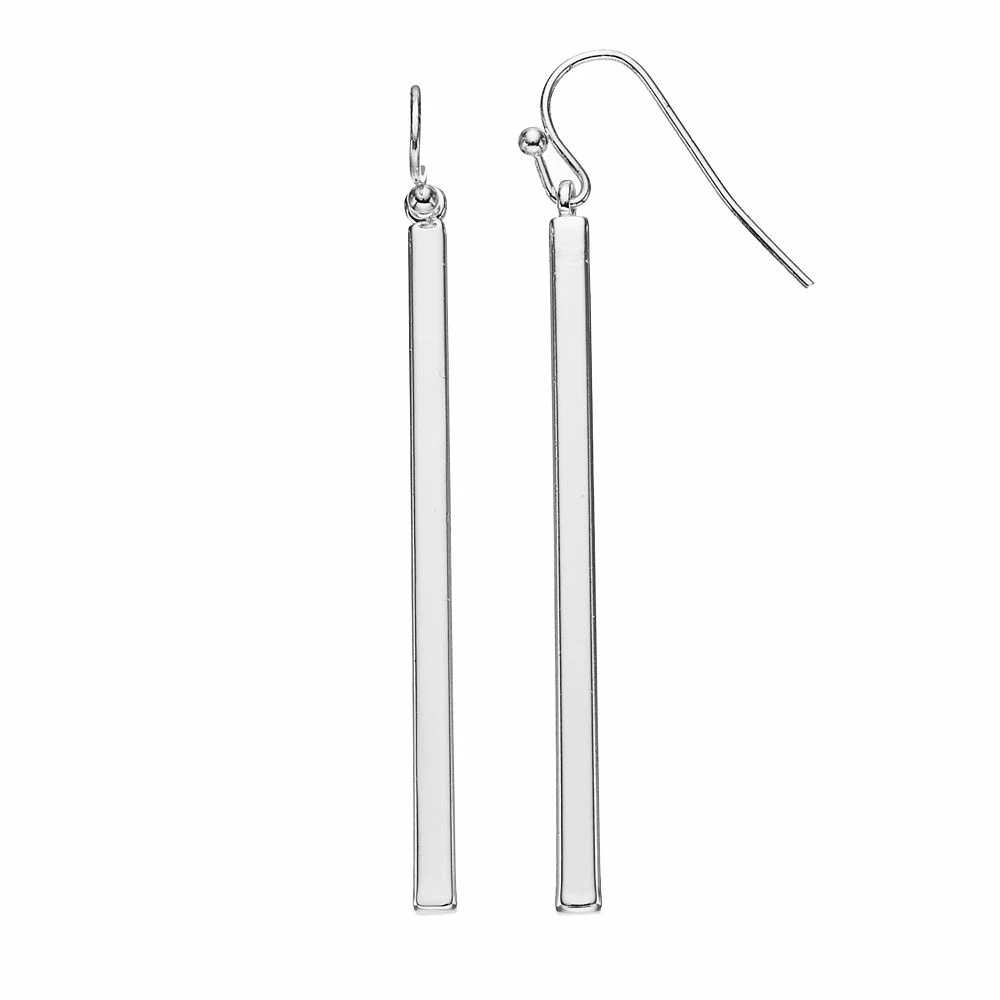 LC Lauren Conrad Stick Linear Drop Earrings - Image 2