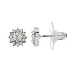 LC Lauren Conrad Flower Nickel Free Button Stud Earrings
