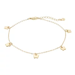 LC Lauren Conrad Butterfly Charm Anklet
