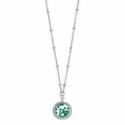 LC Lauren Conrad Birthstone Shaker Pendant Necklace