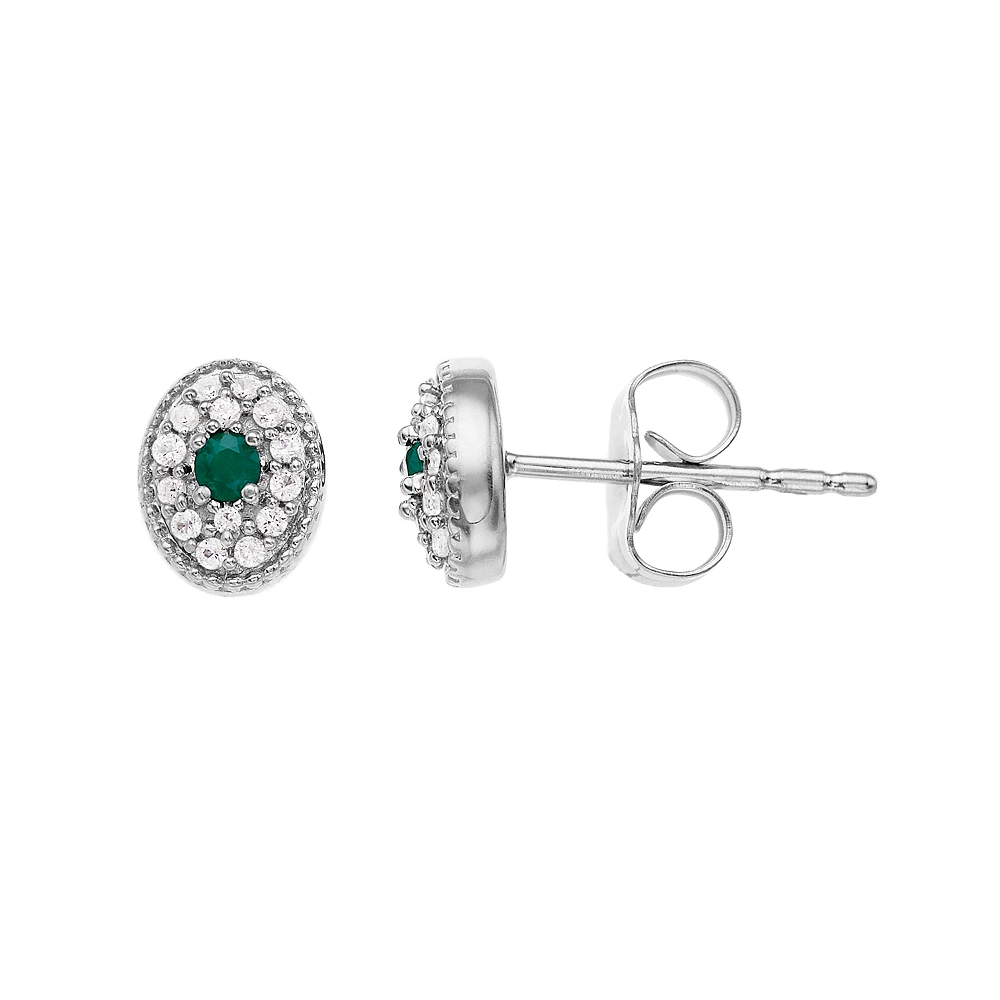 LC Lauren Conrad Gemstone Post Stud Earrings - Image 6