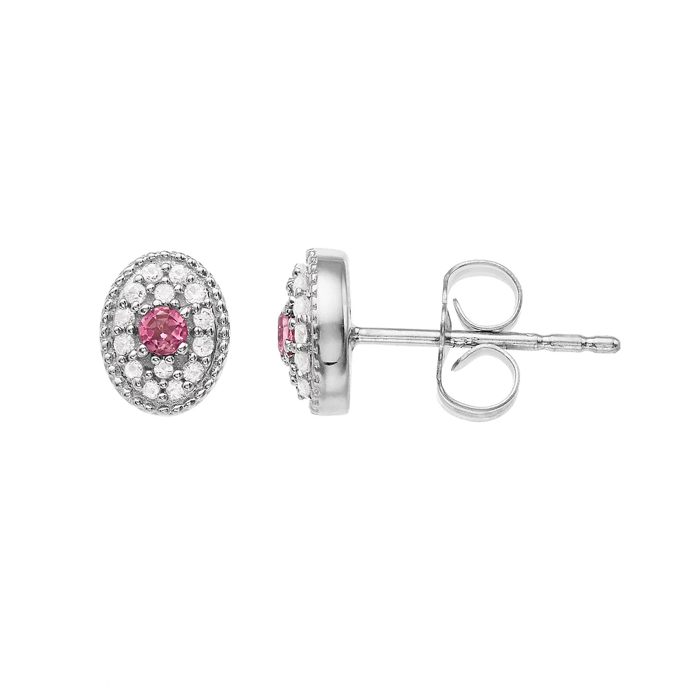 LC Lauren Conrad Gemstone Post Stud Earrings - Image 8