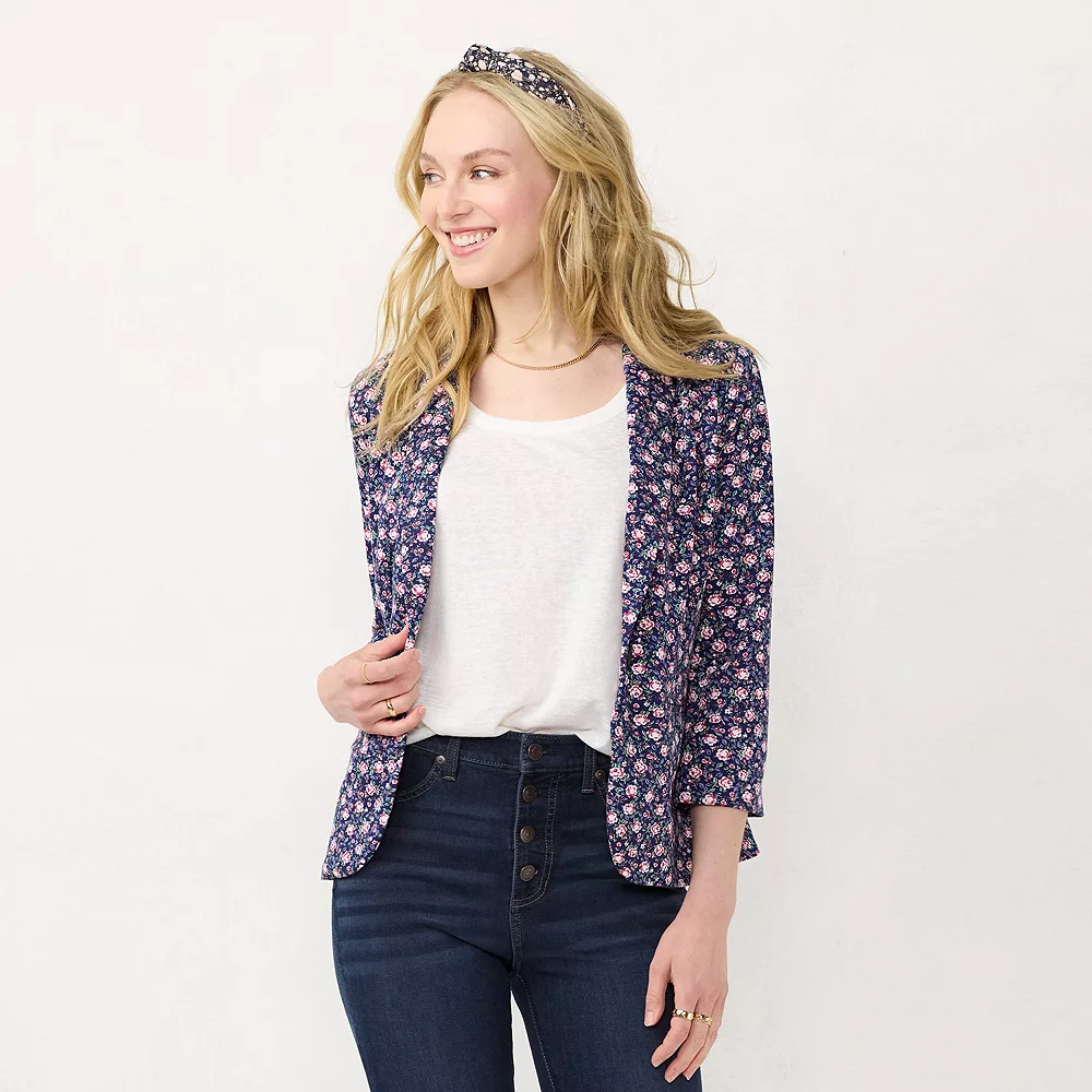 Women's LC Lauren Conrad Fitted Blazer - Image 3