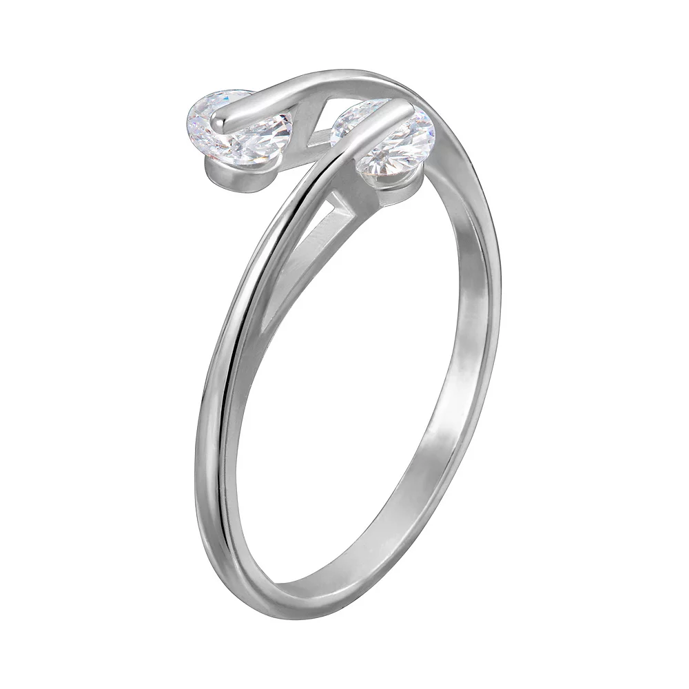 LC Lauren Conrad Simulated Crystal Wrap Ring - Image 2