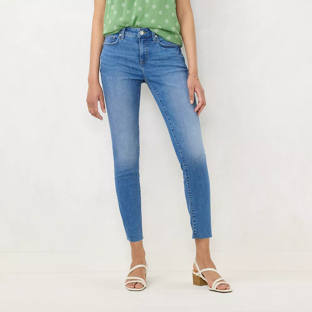 Women's LC Lauren Conrad Feel Good Midrise Skinny Jeans - Image 3