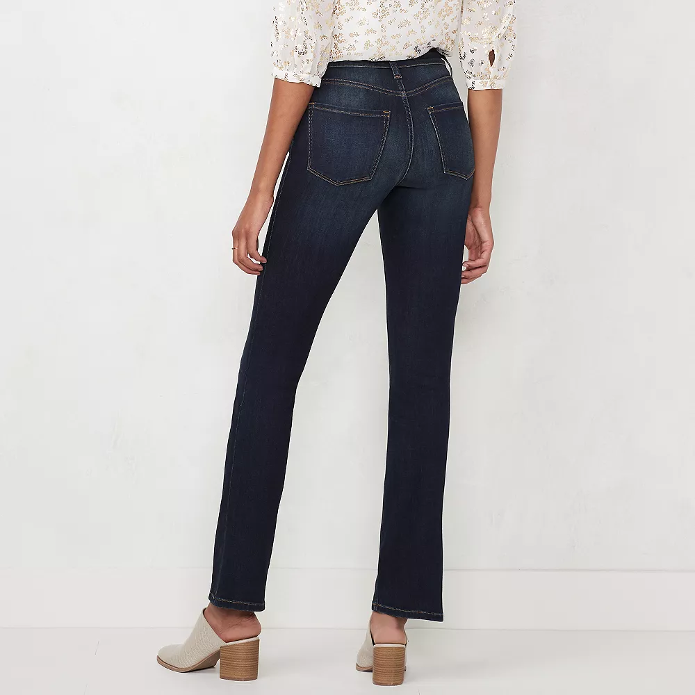 Women's LC Lauren Conrad Feel Good Mid Rise Barely Bootcut Jeans - Image 8