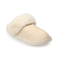 Women's LC Lauren Conrad Faux Fur Clog Slippers