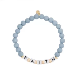 LC Lauren Conrad "Faith" Beaded Stretch Bracelet