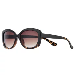 Women's LC Lauren Conrad 56mm Low Tide Gradient Rectangle Sunglasses