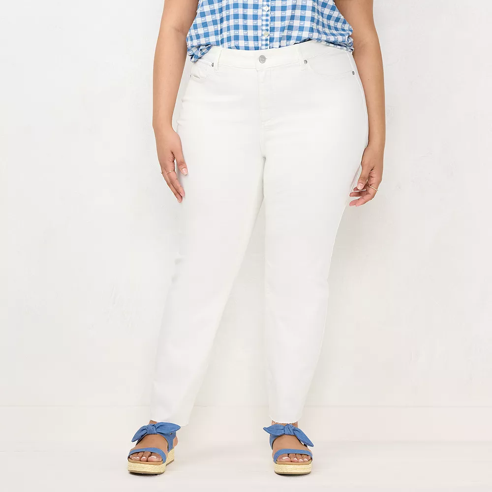 Plus Size LC Lauren Conrad Mid-Rise Skinny Jeans - Image 5