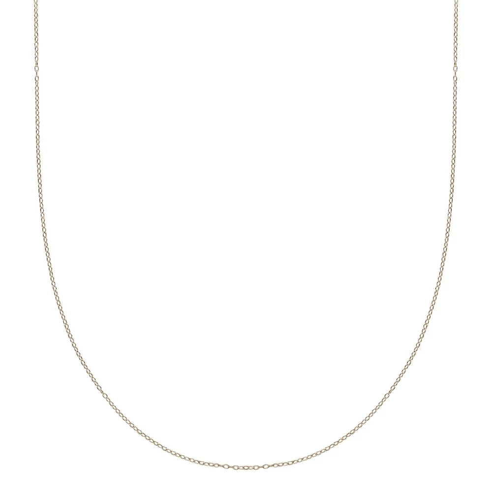 LC Lauren Conrad Sterling Silver Chain Necklace