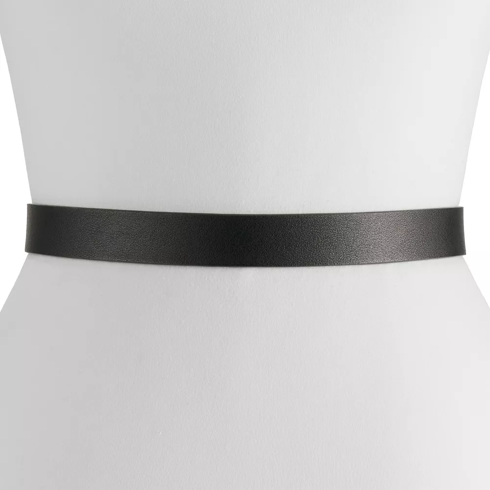 Women's & Plus LC Lauren Conrad Reversible Center Bar Buckle Belt - Image 3