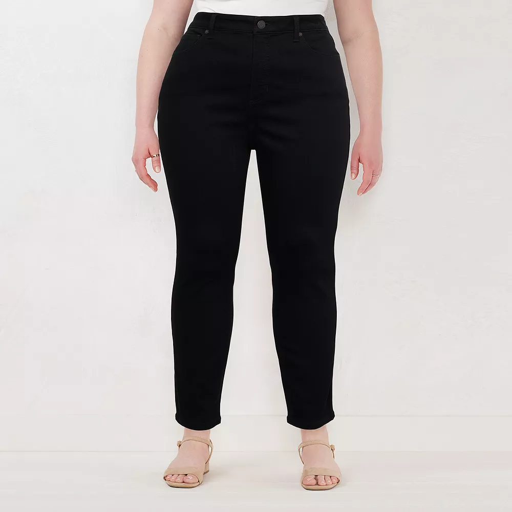 Plus Size LC Lauren Conrad High-Waist Skinny Jeans
