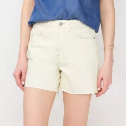 Women's LC Lauren Conrad Super High Rise Cut-Off Jean Shorts