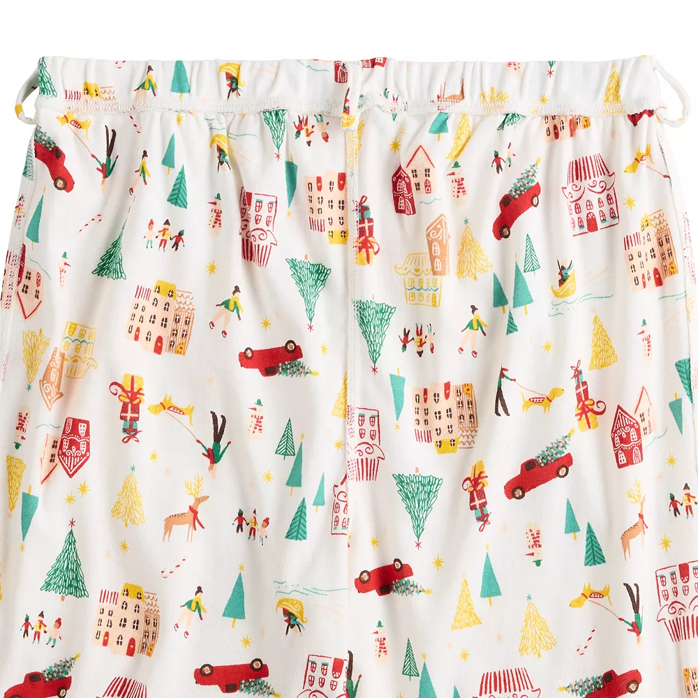 Women's LC Lauren Conrad Jammies For Your Families® Adaptive Holiday Village Pajama Set - Image 3
