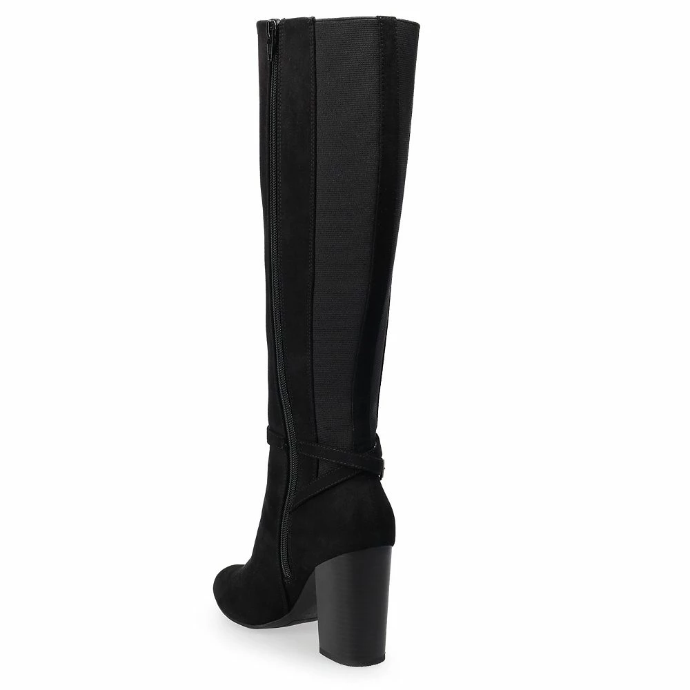 LC Lauren Conrad Scone Heeled Women's Tall Boots - Image 4