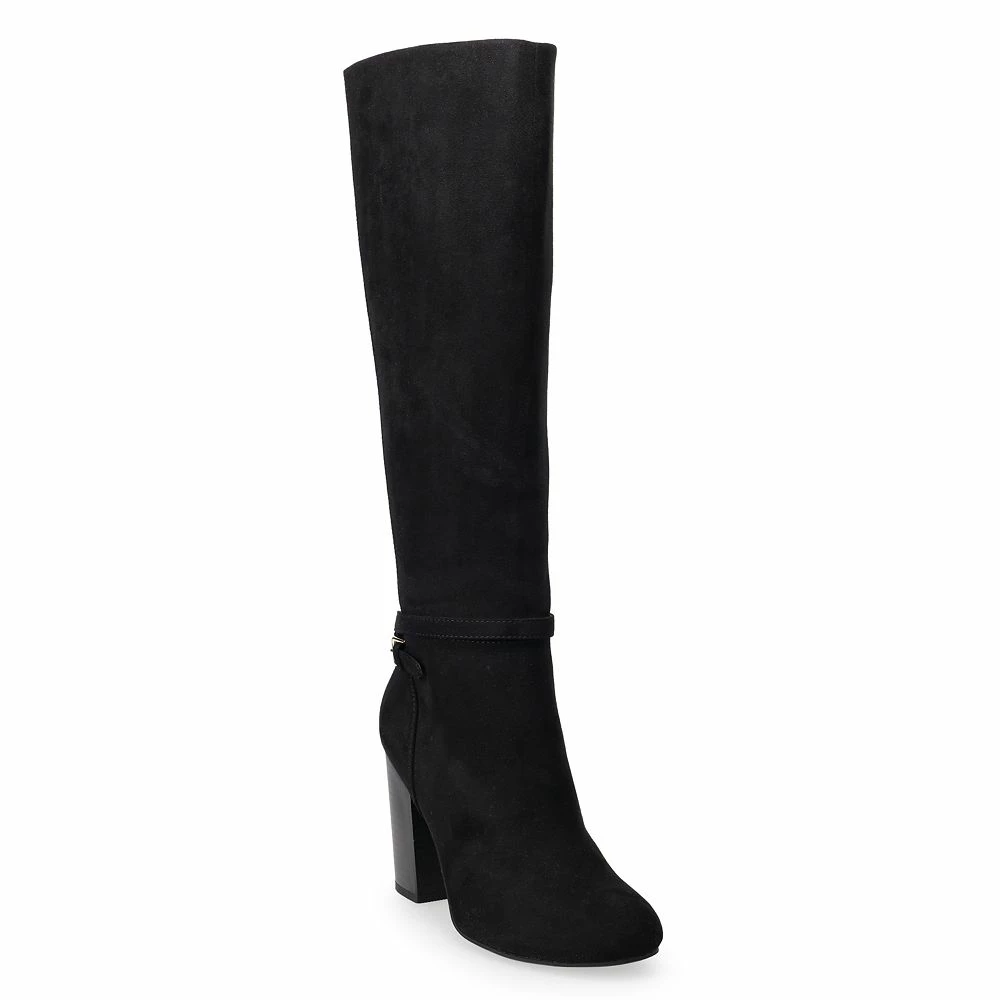 LC Lauren Conrad Scone Heeled Women's Tall Boots
