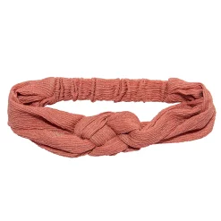 LC Lauren Conrad Coral Braided Knot Headwrap