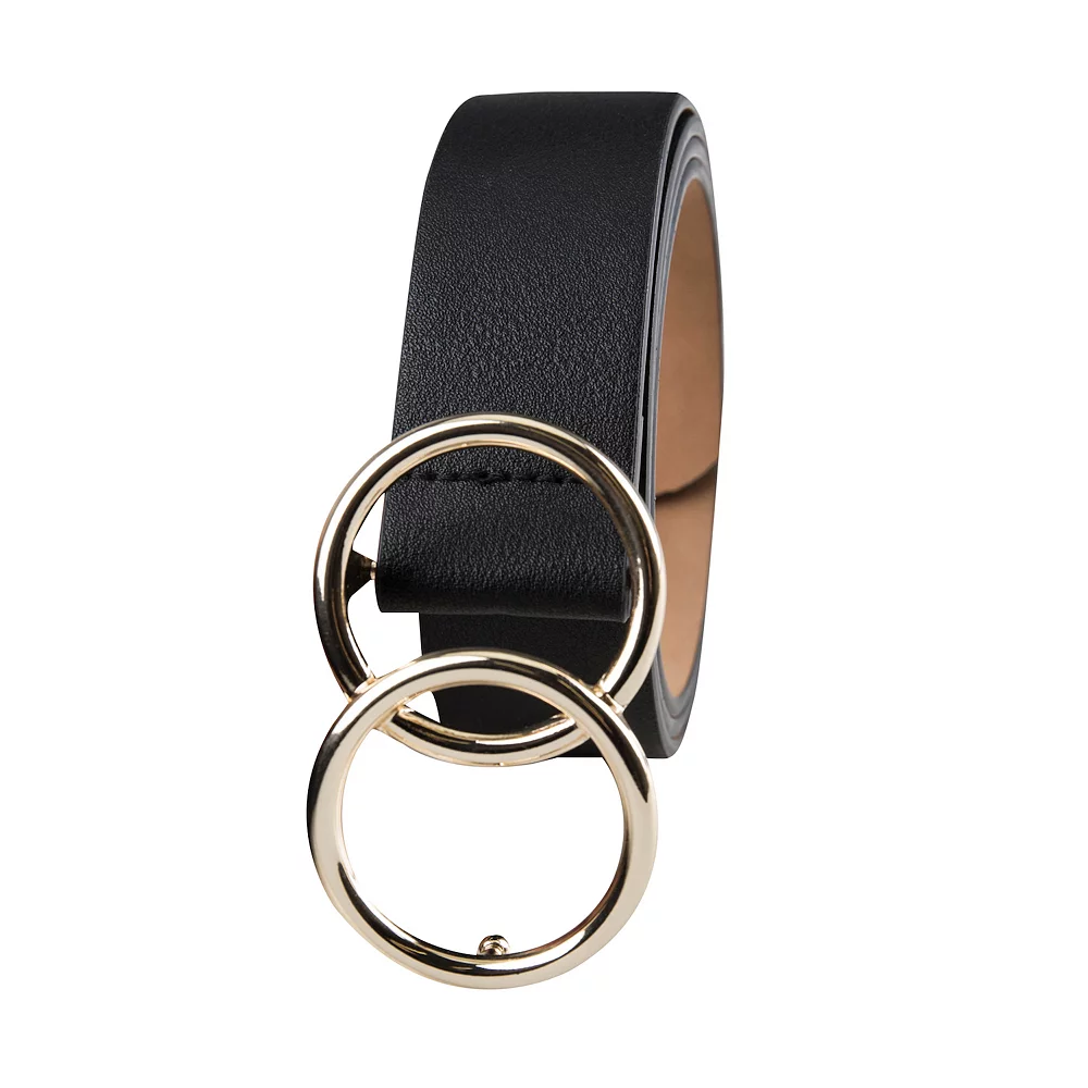 LC Lauren Conrad Interlocking Double Circle Buckle Belt - Image 2