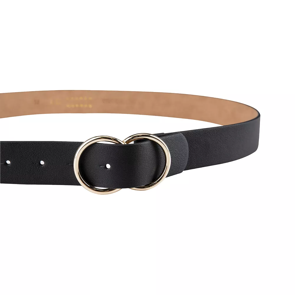LC Lauren Conrad Interlocking Double Circle Buckle Belt - Image 3