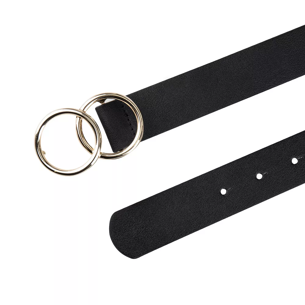 LC Lauren Conrad Interlocking Double Circle Buckle Belt - Image 4