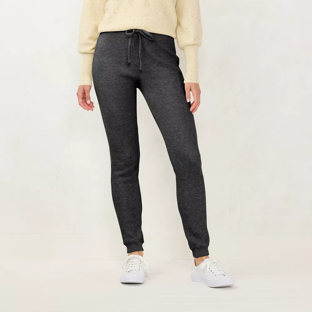 Women's LC Lauren Conrad High-Waist Jogger Leggings - Image 2