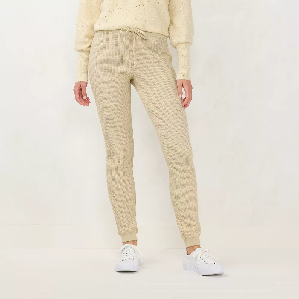 Women's LC Lauren Conrad High-Waist Jogger Leggings - Image 4