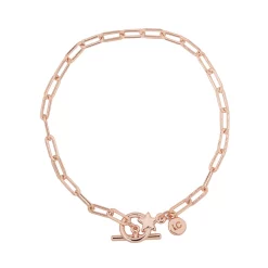 LC Lauren Conrad Rose Gold Tone Star Nickel Free Toggle Bracelet