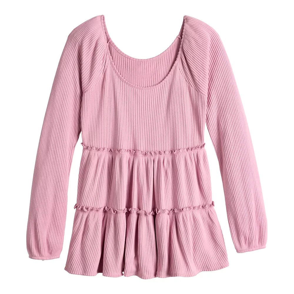 Women's LC Lauren Conrad Cozy Tiered Tunic - Image 6