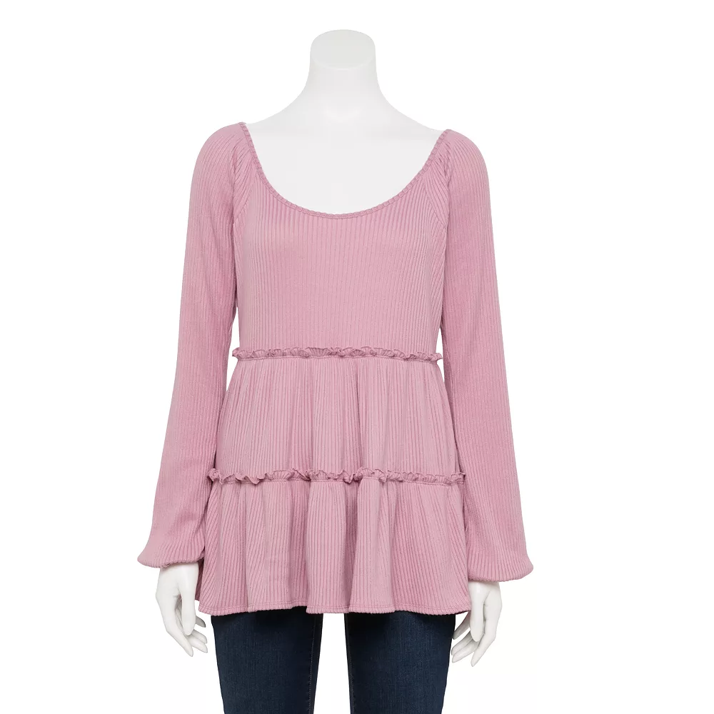 Women's LC Lauren Conrad Cozy Tiered Tunic