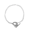 LC Lauren Conrad Silver Tone Adjustable Link Chain Bracelet
