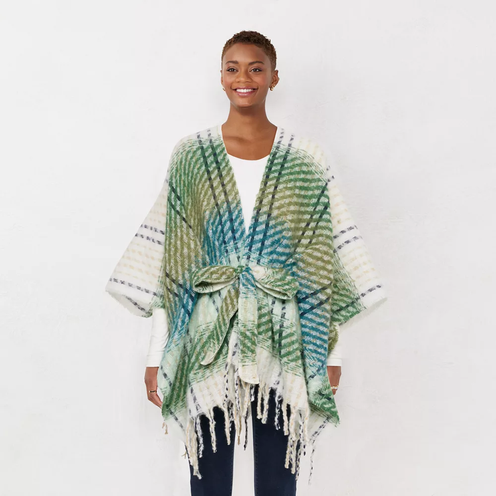 Women's LC Lauren Conrad Twill Belted Topper