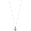 LC Lauren Conrad Silver Tone Crystal Pendant Necklace