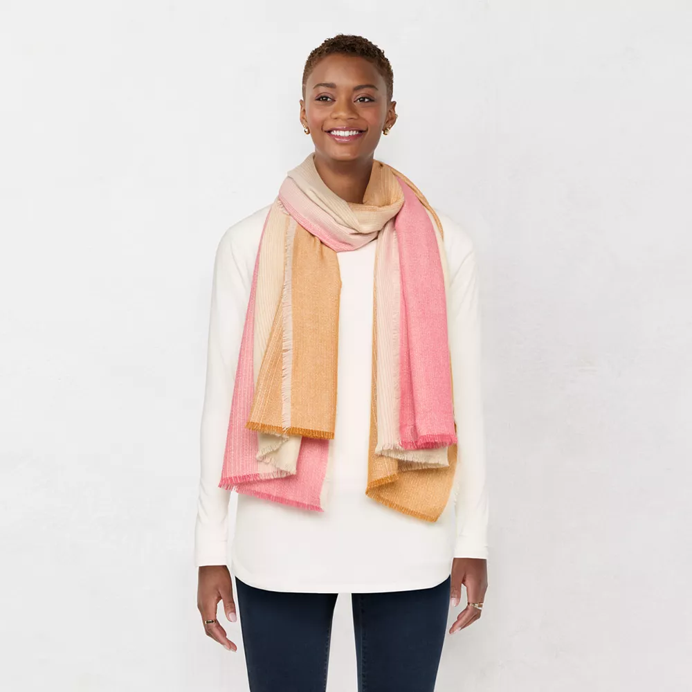 Women's LC Lauren Conrad Ombre Softy Wrap - Image 2