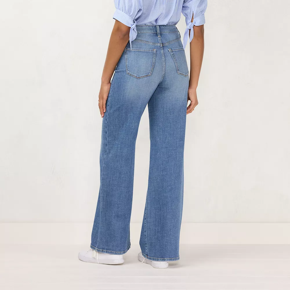 Women's LC Lauren Conrad Super High-Rise Wide-Leg Pants - Image 2