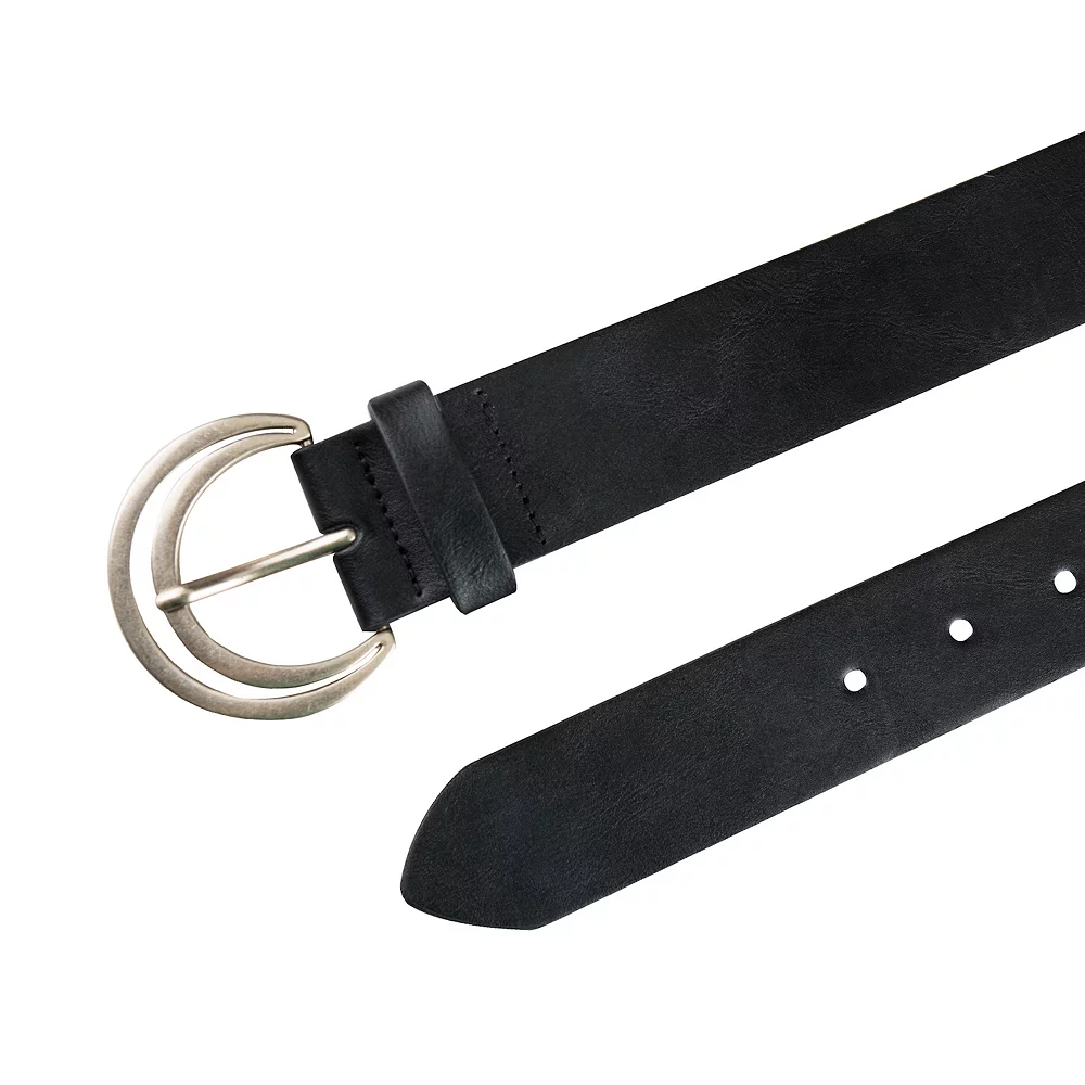 Women's LC Lauren Conrad Crescent Cut-Out Retro Buckle Belt in Regular & Plus - Image 5