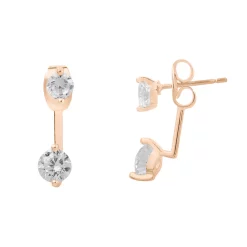 LC Lauren Conrad Rose Gold Delicate Nickel Free Earrings