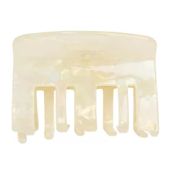 LC Lauren Conrad White Acetate Claw Clip
