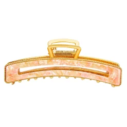 LC Lauren Conrad Pink Acetate Claw Clip