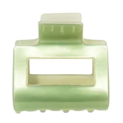 LC Lauren Conrad Green Square Acetate Claw Clip