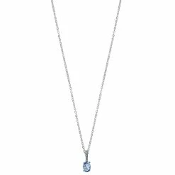 LC Lauren Conrad Silver Tone Pave and Bar Pendant Drop Necklace