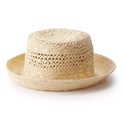 Women's LC Lauren Conrad Short Paper Cloche Hat