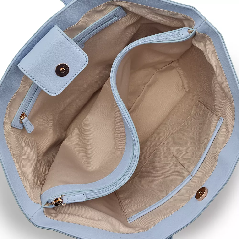 LC Lauren Conrad Large Fan Tote Bag - Image 4