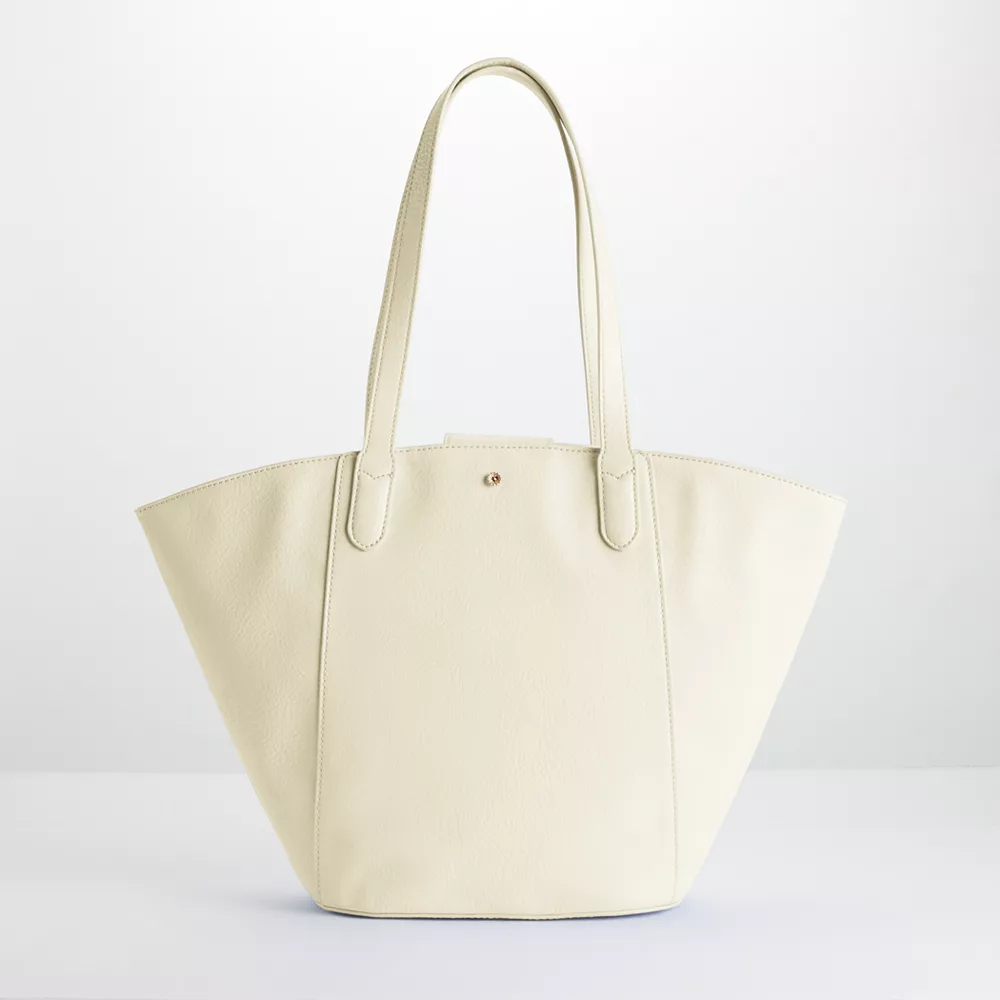 LC Lauren Conrad Large Fan Tote Bag - Image 2