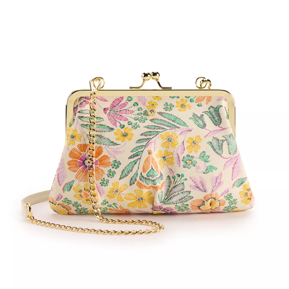 LC Lauren Conrad Frame Clutch Crossbody Bag - Image 2
