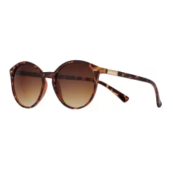 Women's LC Lauren Conrad 66mm Sand Dollar Round Cat Eye Sunglasses